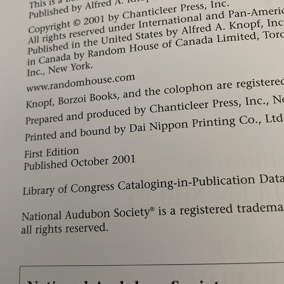 National Audubon society guide for birds. - Picture 3 of 4